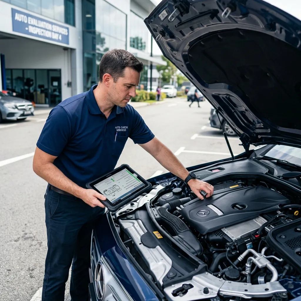 Fahrzeugbewertung vor Ort